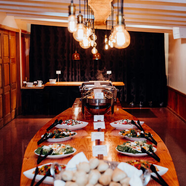 Markovina Estate Wedding Venue Buffet Room