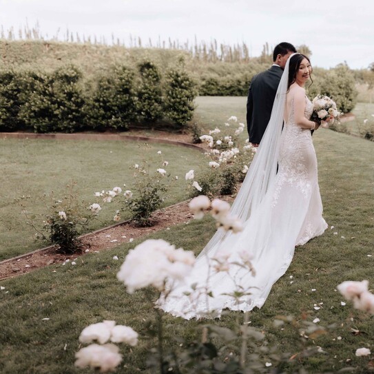 bride and groom