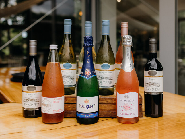 selection of bottled liquor