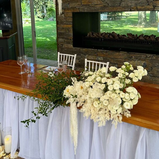 Fireplace Dining at Markovina Estate