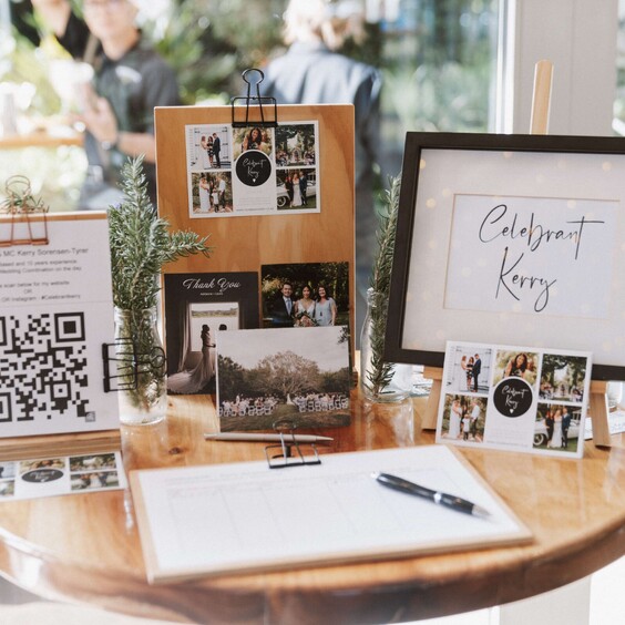 wedding guest book image