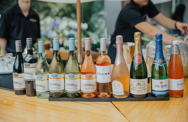 collection of premium liquor