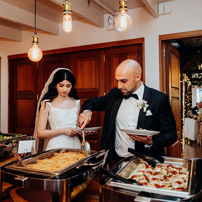 Music stage at Markovina