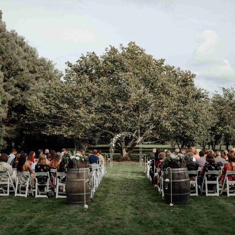 outdoor ceremony