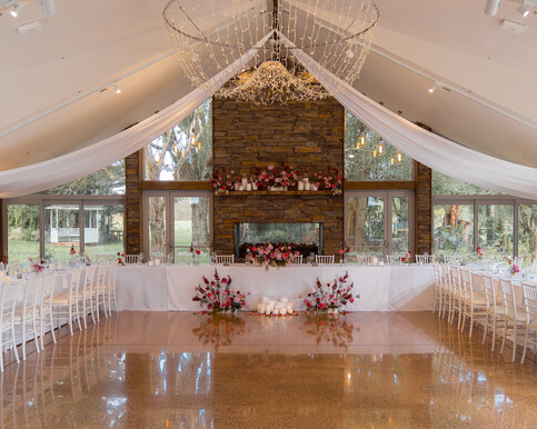 Markovina Estate Wedding Venue Florals by Forage + Form