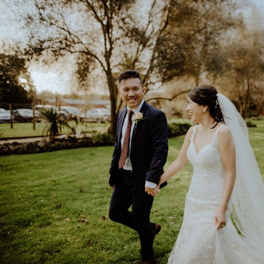 bride and groom