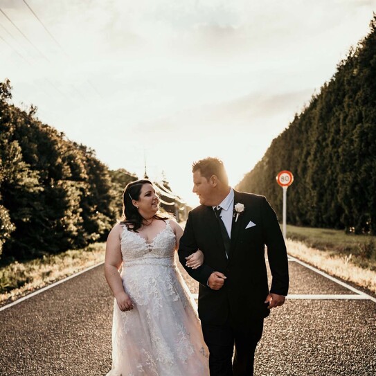 bride and groom
