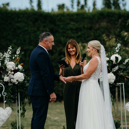 bride and groom