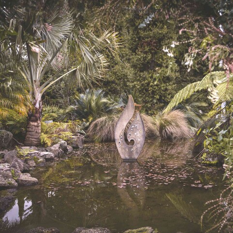 water feature at Markovina