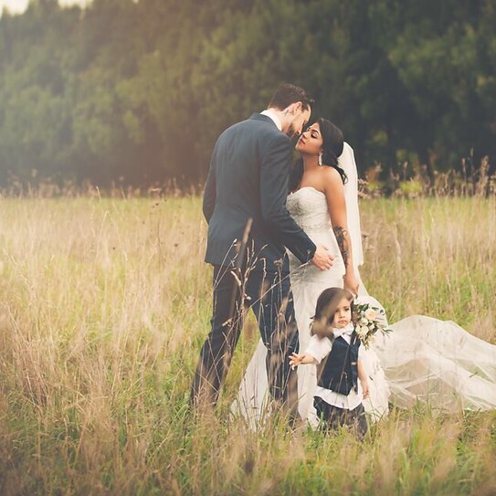 bride and groom