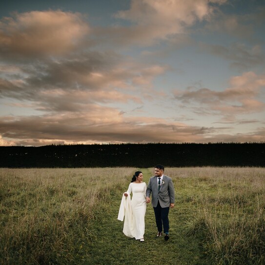 wedding couple