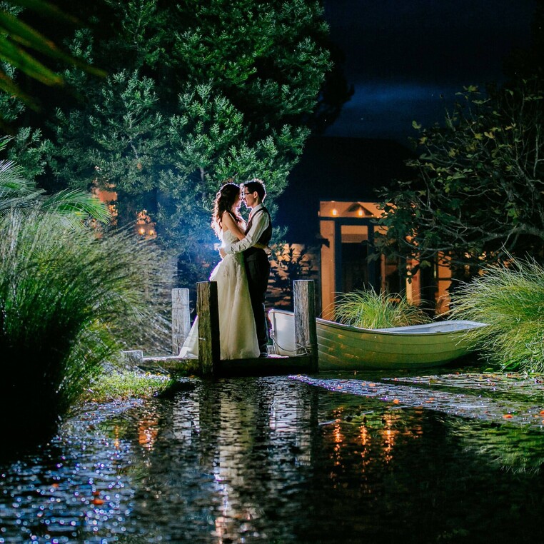 Couple on the Jetty