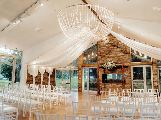 Stone Fireplace Ceremony