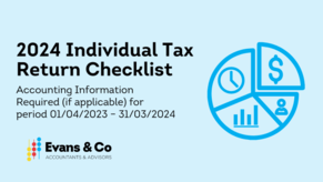 2024 Individual Tax Return Checklist