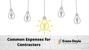 Common Expenses for Contractors