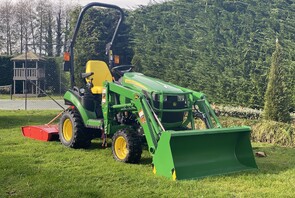 Tractor, Loader & Rear Implement