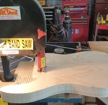 Cutting out the Body Blank