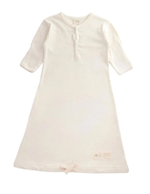 COTTON SLEEPING GOWN - NATURAL