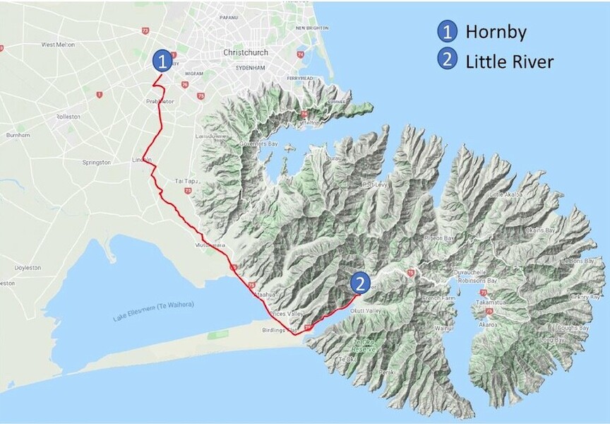Little River Rail Trail Selfguide Bike Tour Pacific CYCLE Tours