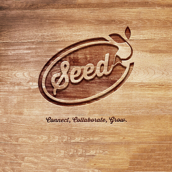 Collab work space logo design