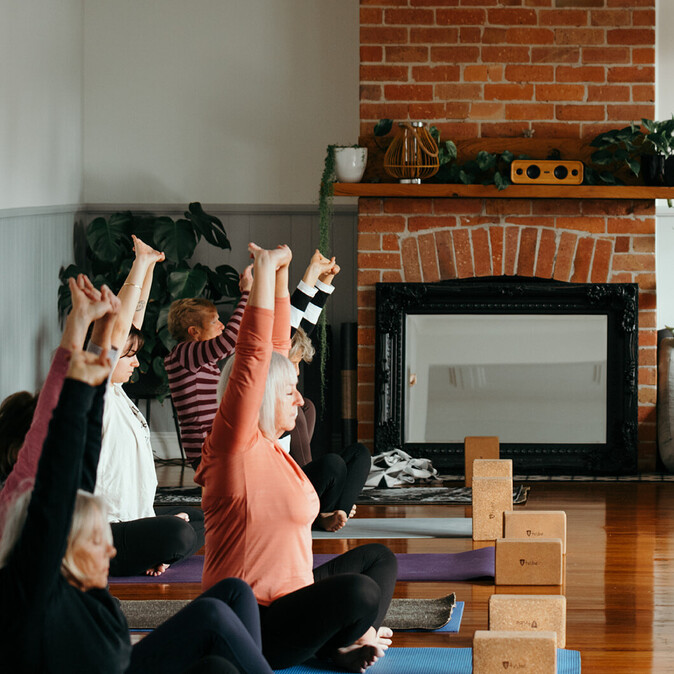 swell yoga website one page website