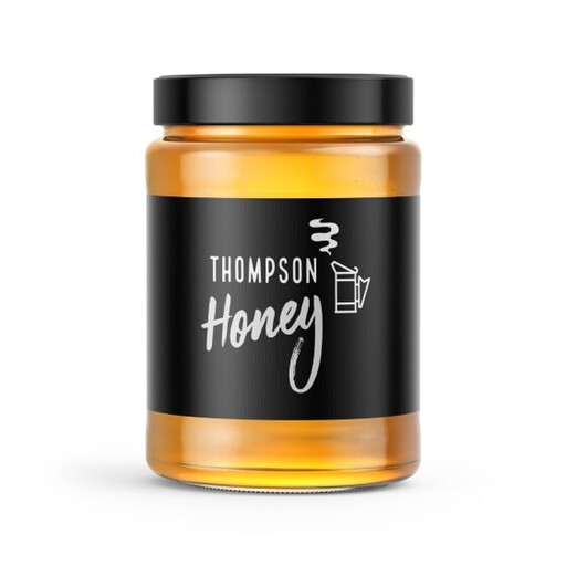Thompson Honey Label design
