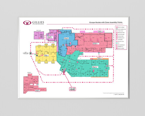 Health and Safety Map Design
