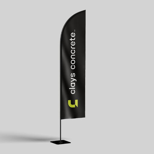 Feather flag printing