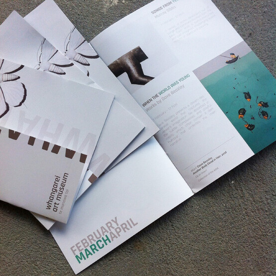 Art catalogue design