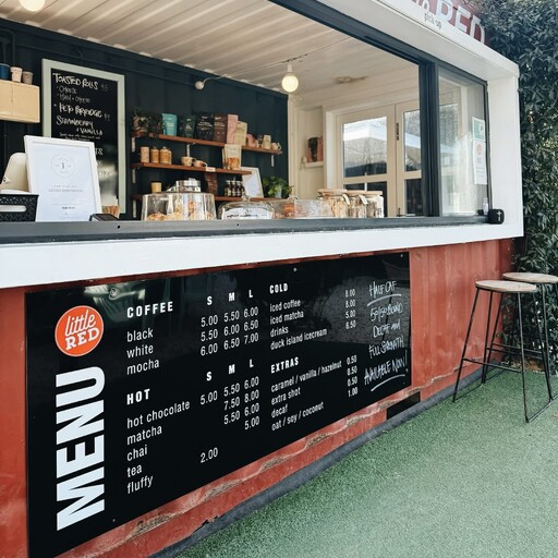 Little Red Menu Design