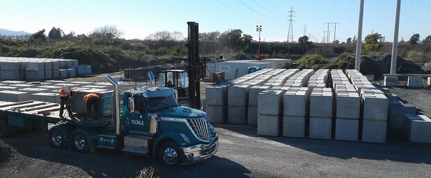 Concrete block for the Kaikoura Recovery