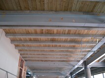 Preco rib and timber infill