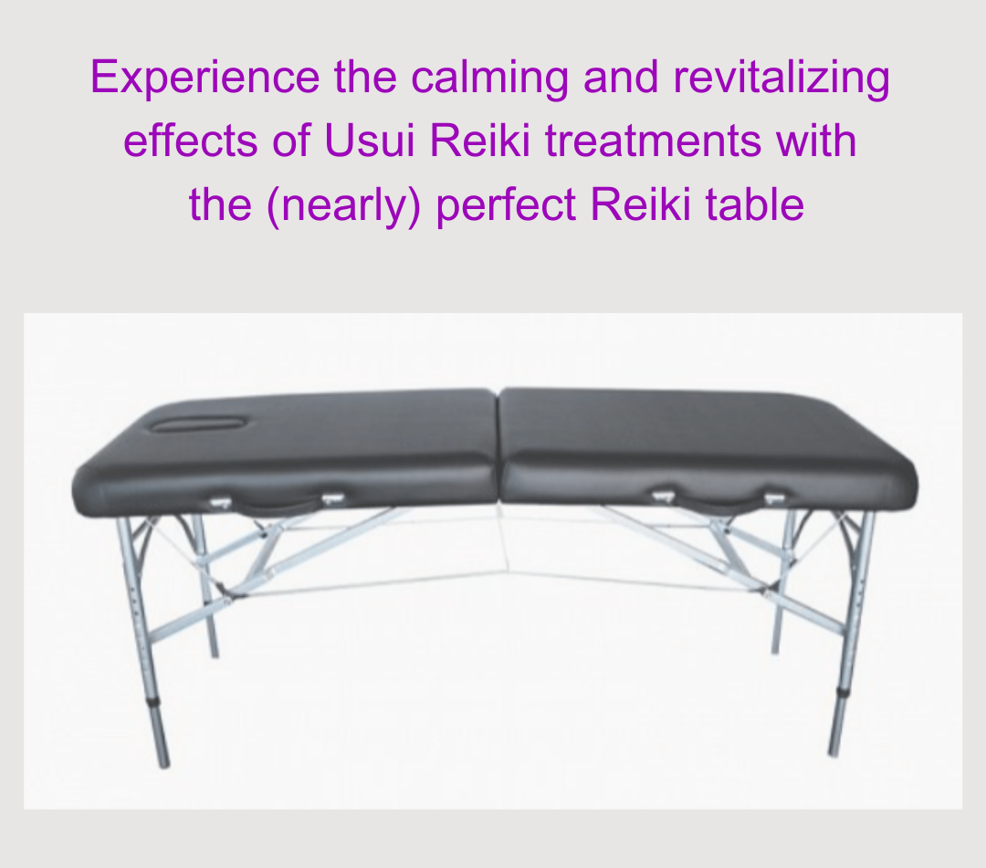 The (nearly) Perfect Reiki Table and Chair for Professional Reiki