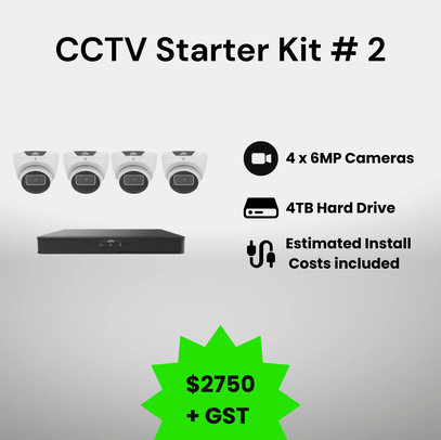 CCTV starter kit 2 details