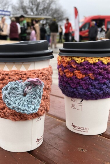 Cup Cozies, Soap & Tissue Pockets, Face Cloths, Scrunchies, Hot Mits