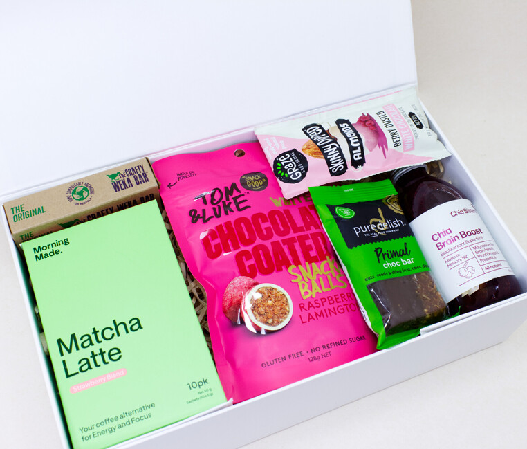 NZ Coffee, baking kit and cookies