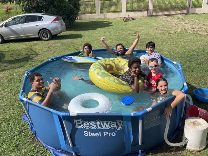 We have enjoyed hosting the church youth for some game afternoons this year.