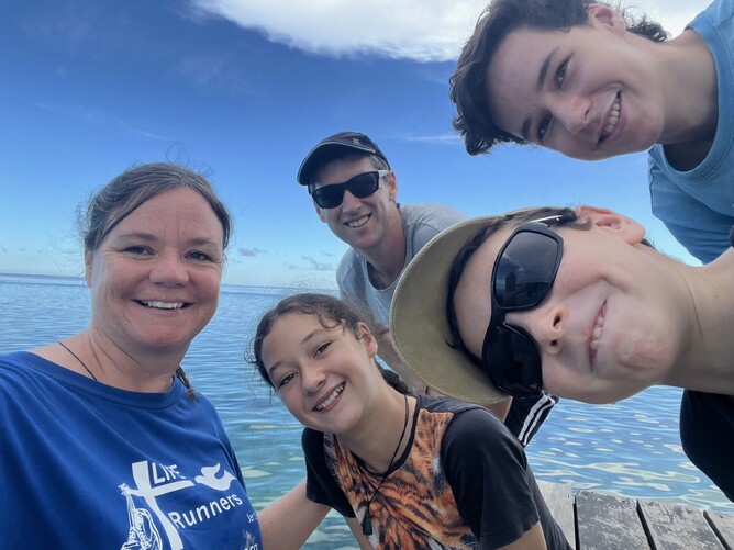 Maui Bay always makes a good pit stop.