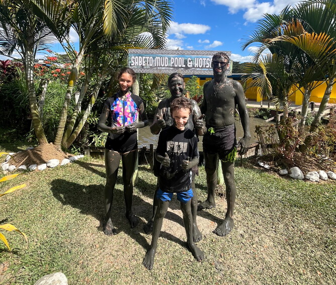 While Josh was away, we did a local activity that he would never do!