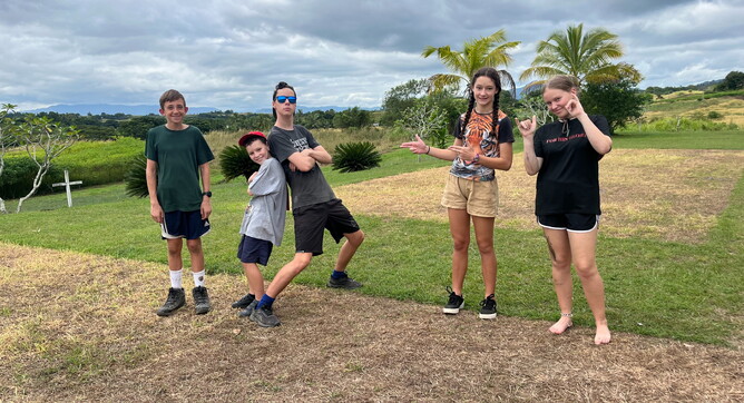 Our kids loved having a team with others around their age!