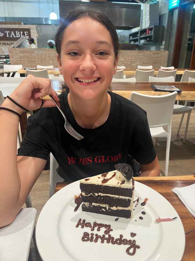 Gabrielle turned 12 in June!