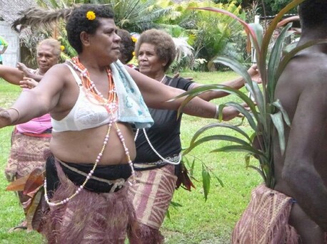 Loltong village on Pentecost