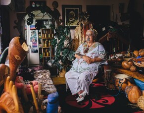 //013 Hinewirangi Kohu-Morgan, tohunga of taonga puoro + survivor