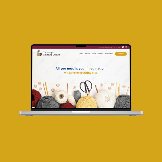 Tauranga Knitting Centre Website