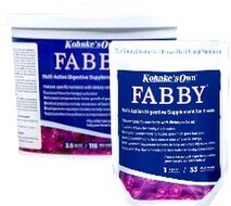 FABBY® - Multi-action powerful probiotic, prebiotic, function and balance of hindgut microbiome fermentation. Scientifically developed.