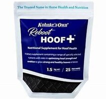 Reboot HOOF+® - Optimising hoof strength and condition, grows stronger healthy hooves
