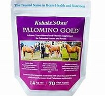 PALOMINO GOLD® - Patented Supplet® technology. Calcium, Trace-Mineral and Vitamin Supplement Specially Formulated for Palomino, Dun & Buckskin