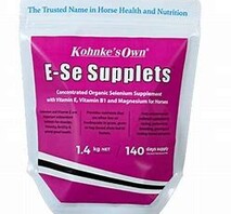E-Se Supplets® - Concentrated Organic Selenium Supplement with Vitamin E, Vitamin B1 and Magnesium for Horses