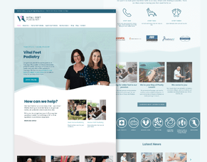 Check out the new Website for Vital Feet Podiatry