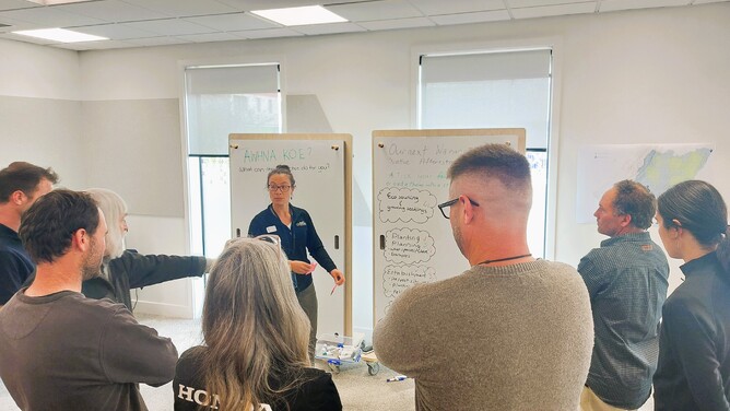 Group feedback on topics for the next Wairarapa Catchment Collective wananga